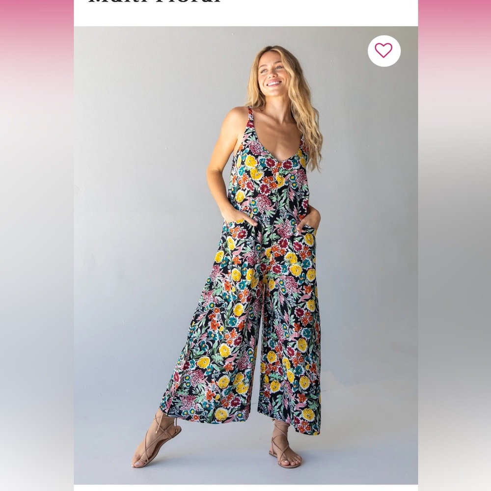 NATURAL LIFE The Chelsea Floral Jumpsuit